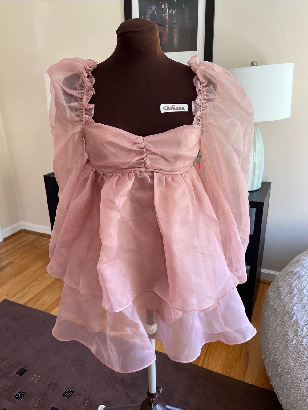 Klesis Babydoll Organza Dress. S